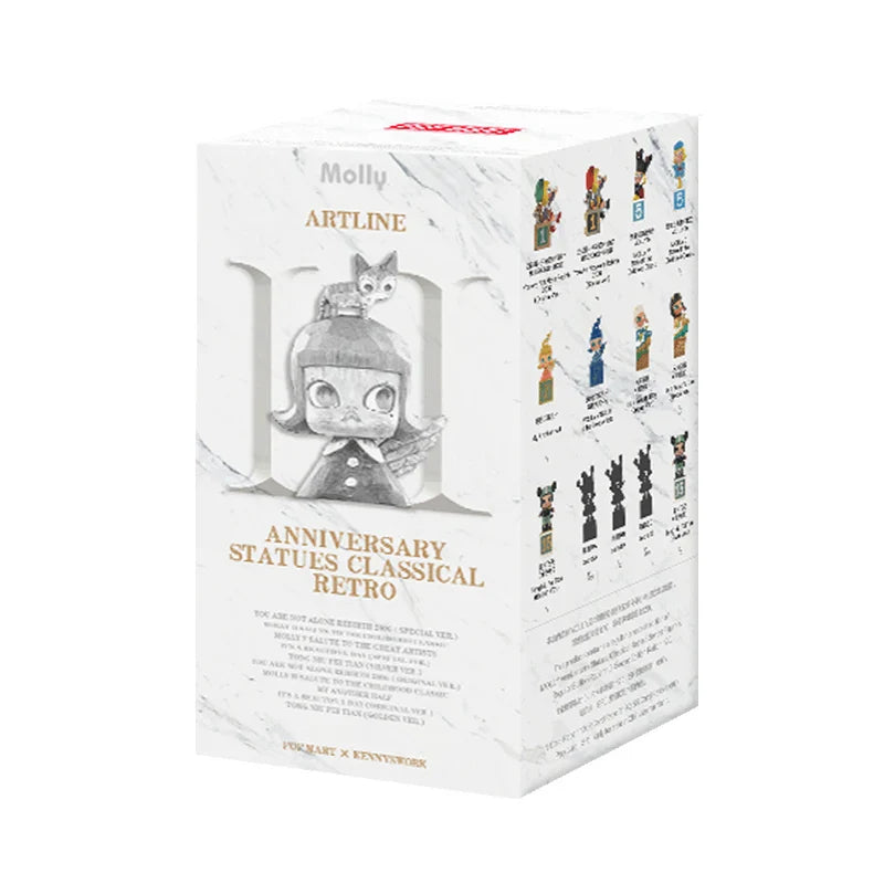 POP MART MOLLY Anniversary Statues Classical Retro