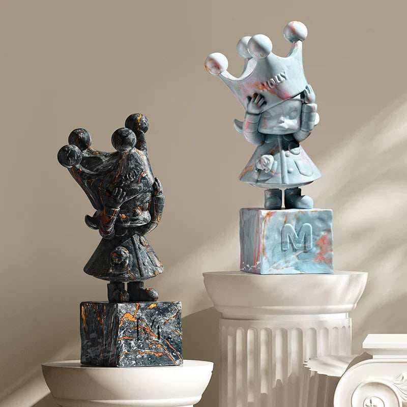 POP MART MOLLY Anniversary Statues Classical Retro