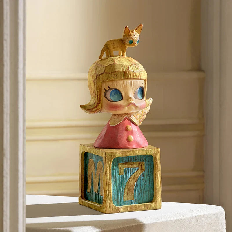 POP MART MOLLY Anniversary Statues Classical Retro